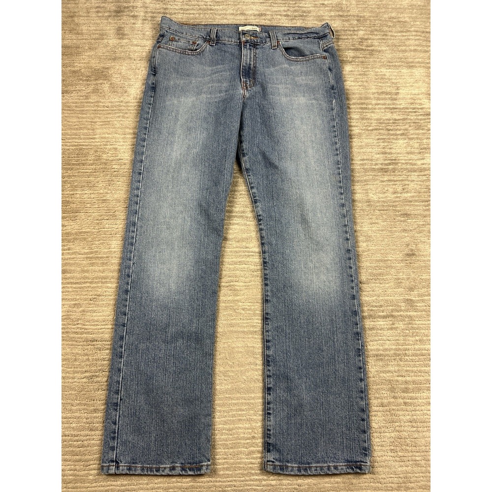 Levis 505 Y2K Jeans Womens 12 Blue Medium Wash Denim Straight‎ Leg
